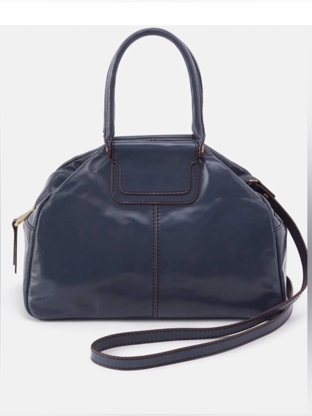 HOBO Shelia Blue Leather Mini Satchel Excellent Condition - Picture 14 of 14
